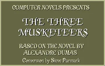 Three Musketeers, The_DiskA screen shot title